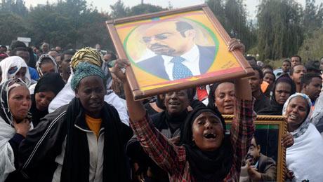 Mourning Starts in Ethiopia for Late Leader