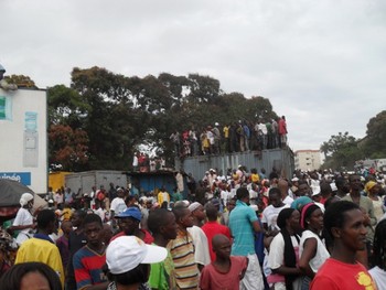 Guinea opposition rally, September 2011