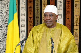 Mali's Prime Minister Cheikh Modibo Diarra 