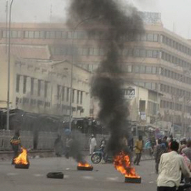 Militant putschists in Mali