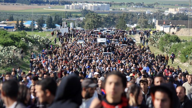 Tunisia: protest in Siliana town