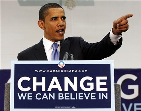 Obama Admits Failure to ‘Change’ Washington
