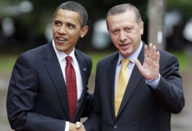 US President Barack Obama (left) and Turkish Prime Minister Recep Tayyib Erdoghan