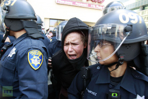 Occupy Protestors Clash with US Police in May Day strike