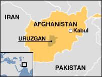 Afghanistan map