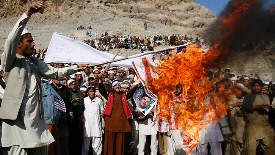 Qur'an protest in Afghanistan