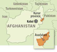 Afghanistan map