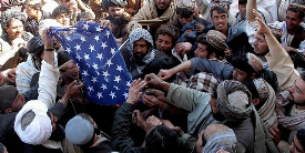 Anti-US protest on Afghanistan after burning the Holy Quran