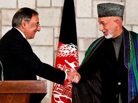 Karzai to Panetta: Afghanistan Wants Early Handover of Security
