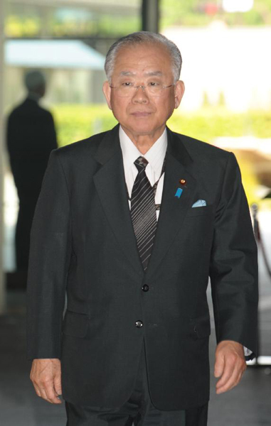 Tadahiro Matushita, Japanese minister for postal reform