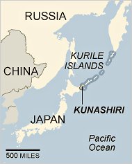 russia japan disputed islands