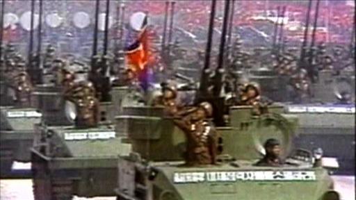 North Korean military parade (Archive)