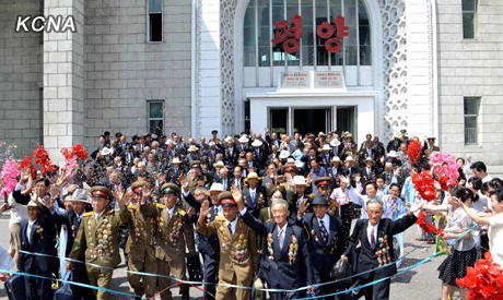 North Korea celebrated "day of victory"; July 2012