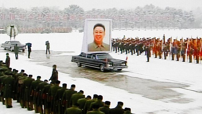 North Koreans Mourn the “Dear Leader”
