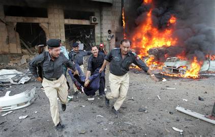 13 Killed in Car Bomb Attack at Pakistan Refugee Camp
