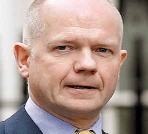 Hague Rules out Sending Peacekeeping Forces to Syria