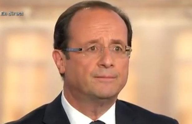 French President Francois Hollande