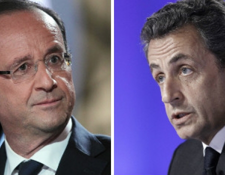 Hollande, Sarkozy in Tight Race to &Eacutelysée Palace
