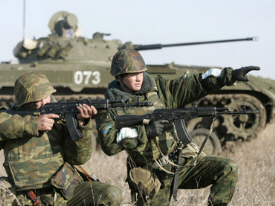 Russian Military Units Conduct Large-Scale Drills
