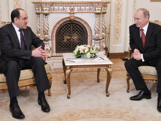 Putin to Maliki: Russia Seeks to Boost Ties with Iraq
