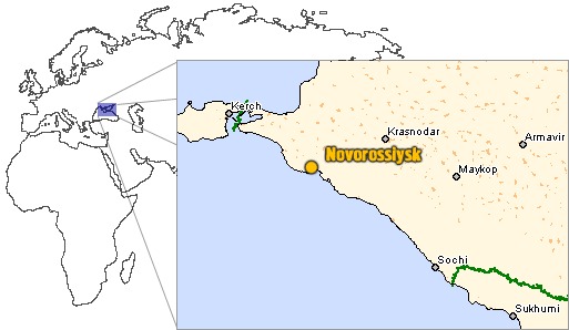 Russia: Novorossiysk port