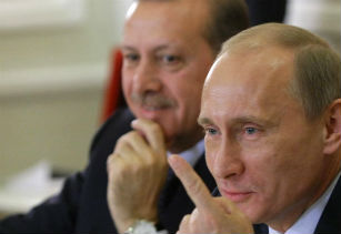 Putin Says No Agreement with Turkey over Ways to Solve Syria Crisis
