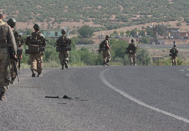 Turkish troops