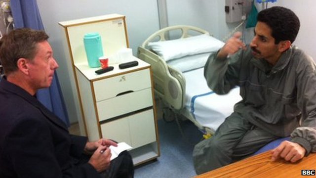 “Thin” but “Alert” Khawaja Determined to Stay on Hunger Strike
