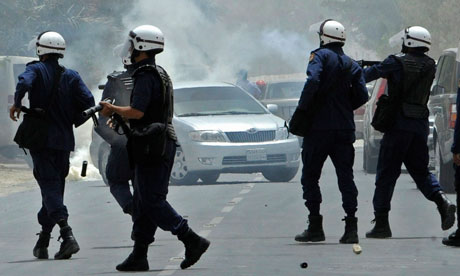 Bahraini Protester Comes Under Regime Forces’ Fire