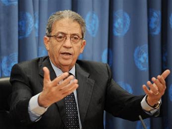 Amr Moussa Urges Arab League to Mull Sending Troops to Syria
