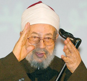 Qaradawi: Syrians Can Call for Foreign Intervention to Topple Assad