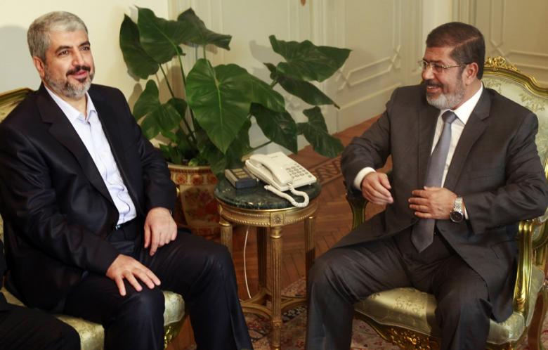 Mursi meeting Meshaal (archives)