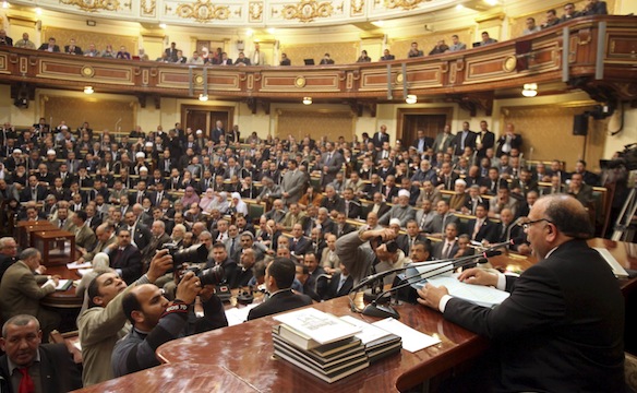 Egypt’s Defiant Parliament Convenes amid Crisis
