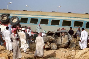 Egypt Train Carrying Troops Derails Killing 19 
