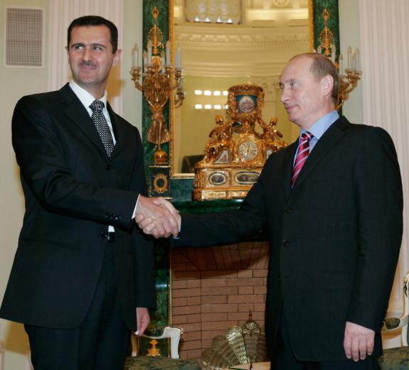 Assad with Putin