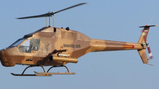 Iran Unveils 2 Domestically Manufactured Helicopters
