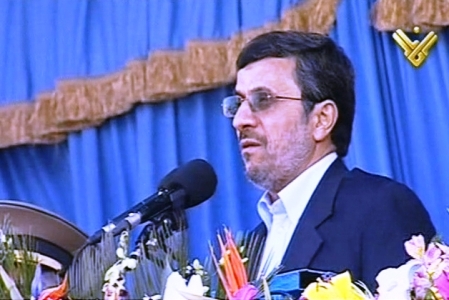 Ahmadinejad: No Place for US, Zionists in New Mideast