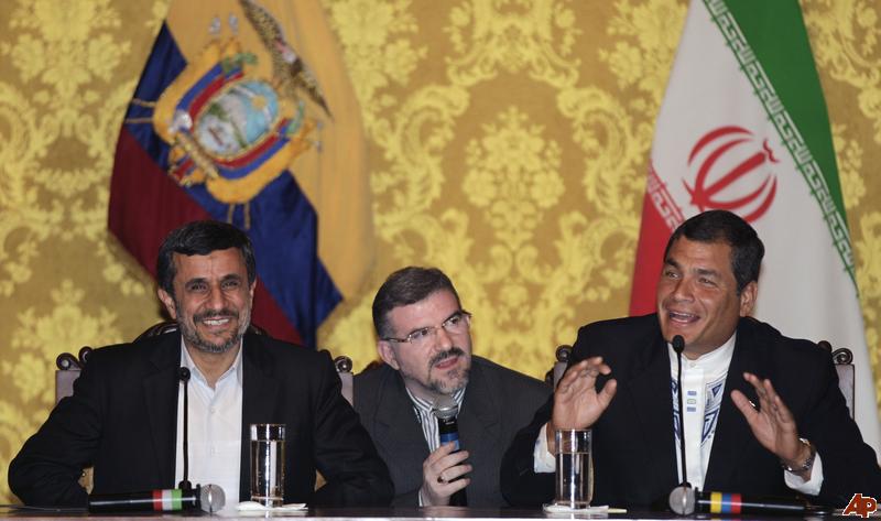 Ahmadinejad from Ecuador: We Do not Believe in Making Atomic Bombs