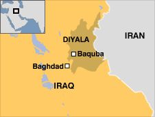 Baghdad Diyala map