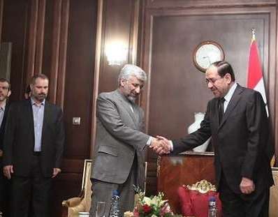 Maliki Receives Jalili, Stresses Need for Peaceful Solution in Syria