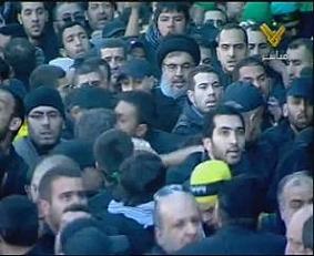 Sayyed Nasrallah Joins Crowds in Streets to Renew Vows for Imam Hussein