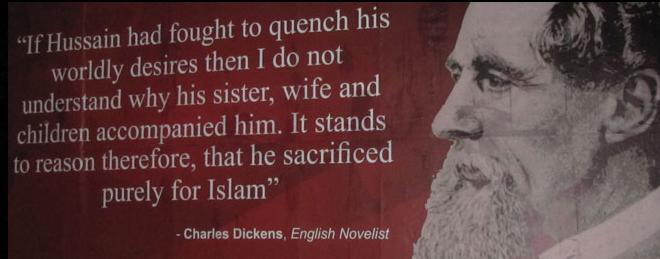 Muharram: quote of Charles Dickens