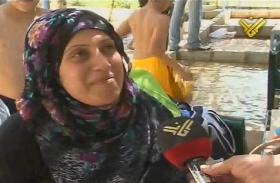 Lebanese hiker in the Wazzani River area