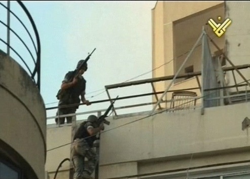 Lebanese army in Beirut