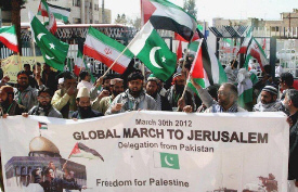 Global March to Jerusalem, Pakistan delegation