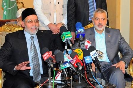 Haniyeh in Egypt: Hamas Presence with Brotherhood Threatens Israel