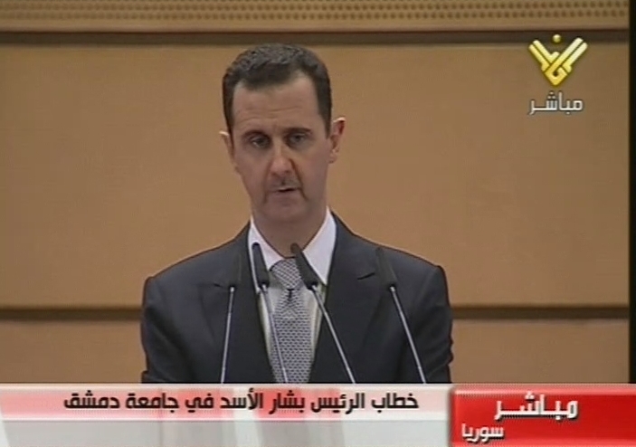 Assad: Regaining Security a Priority, Terror Crushed with Iron Fist