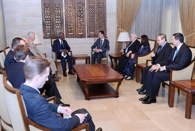 Assad, Annan Agree to New Approach in Talks