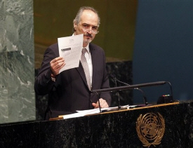 Bashar Jaafari, Syria Ambassador to UN