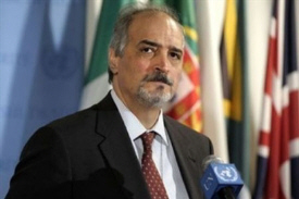 Head of Syrian government delegation to Geneva peace talks, Bashar al-Jaafari